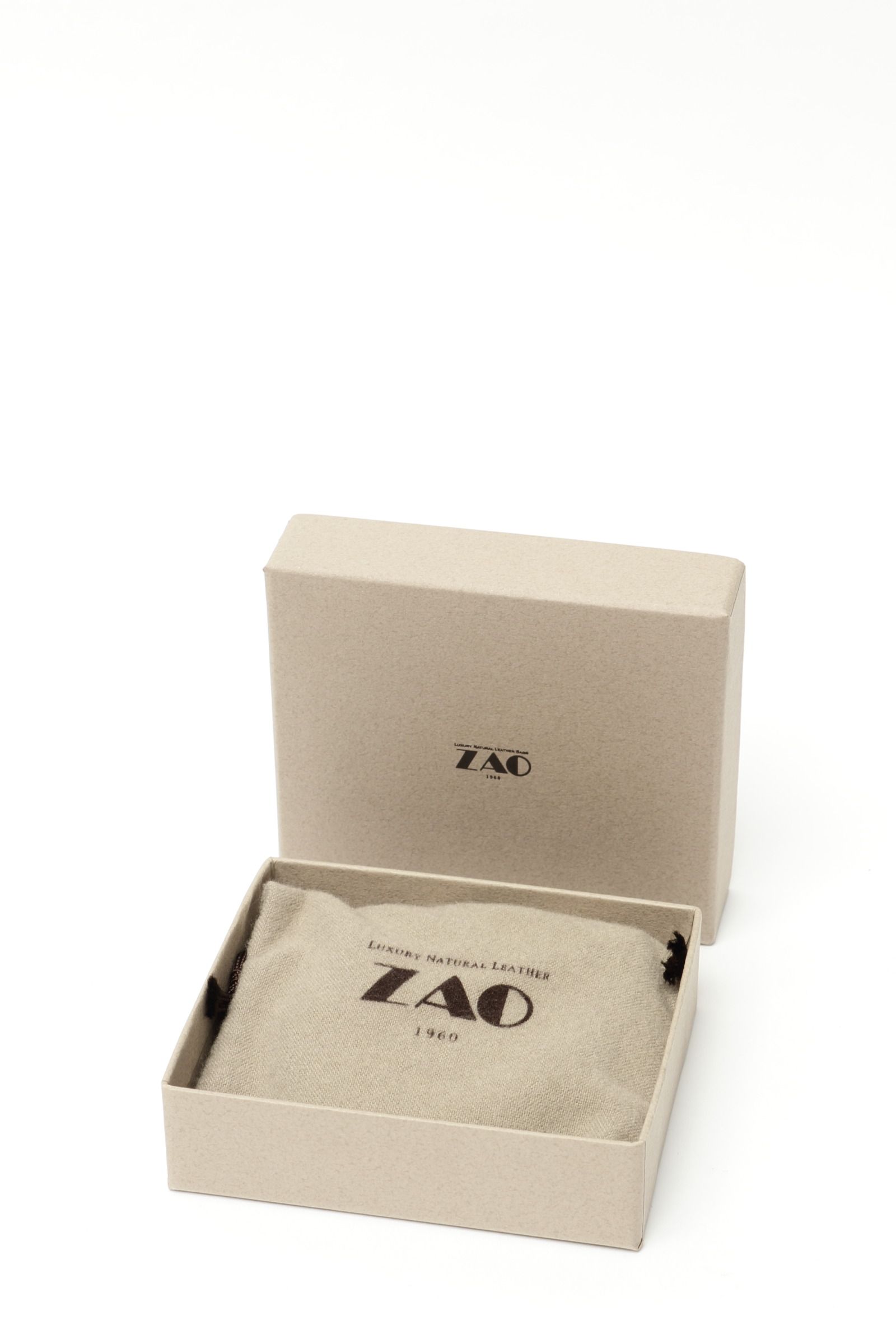 ZAO - マットラージクロコ カードケース (スマートウォレット