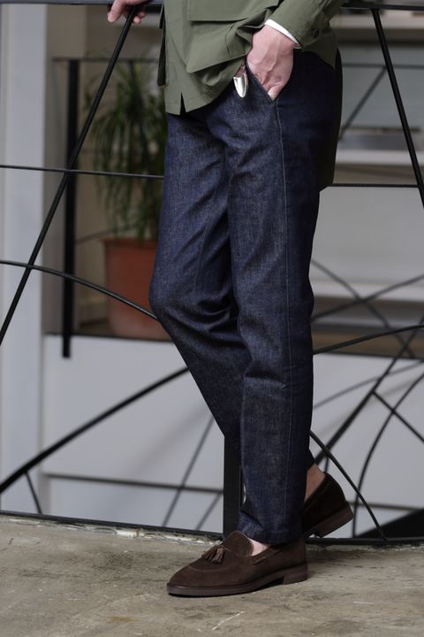 ミリタリーを都会的に昇華した大人の休日スタイル