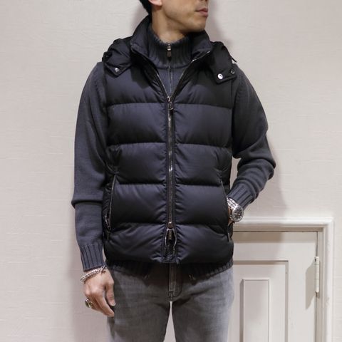 "FILIPPO DE LAURENTIIS"を使用したカジュアルダウンコーデ