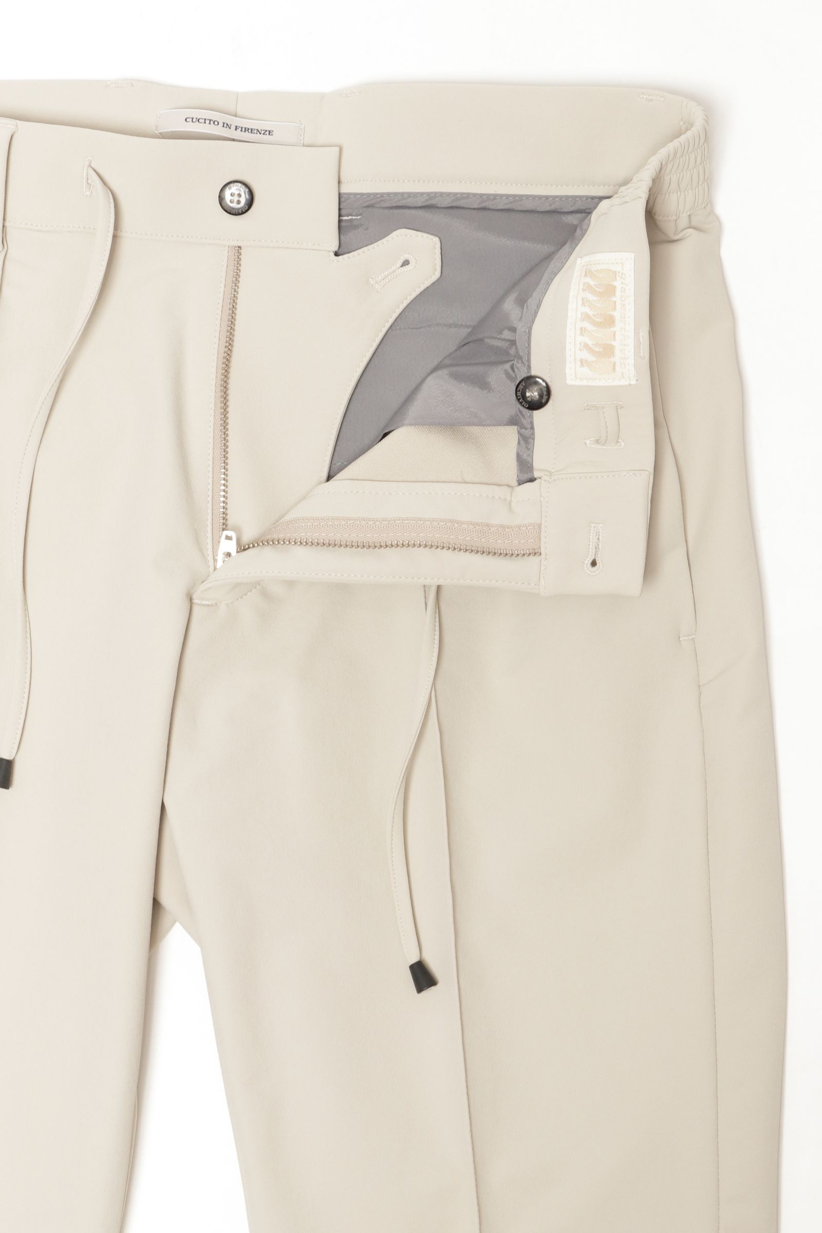 【セットアップあり】TOGAGE TECHNO FLEECE 1プリーツ リラックスパンツ  MASACCIO R1V A5773 / ライトベージュ 04