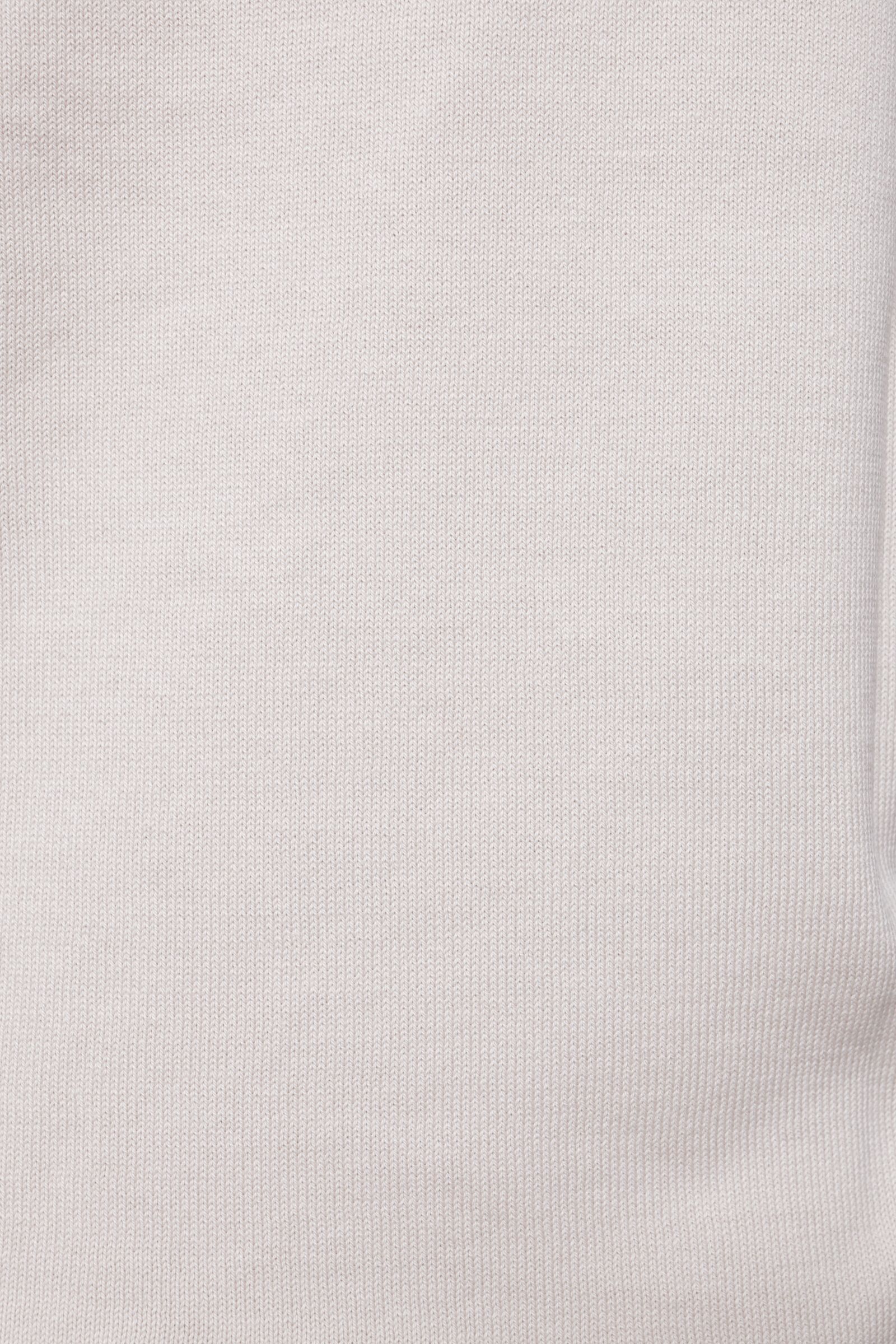 14ゲージ ソフトコットン クルーネック半袖ニット / ベージュ 12