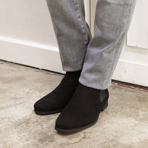"MOORER"を使用した定番ダウンベストコーデ
