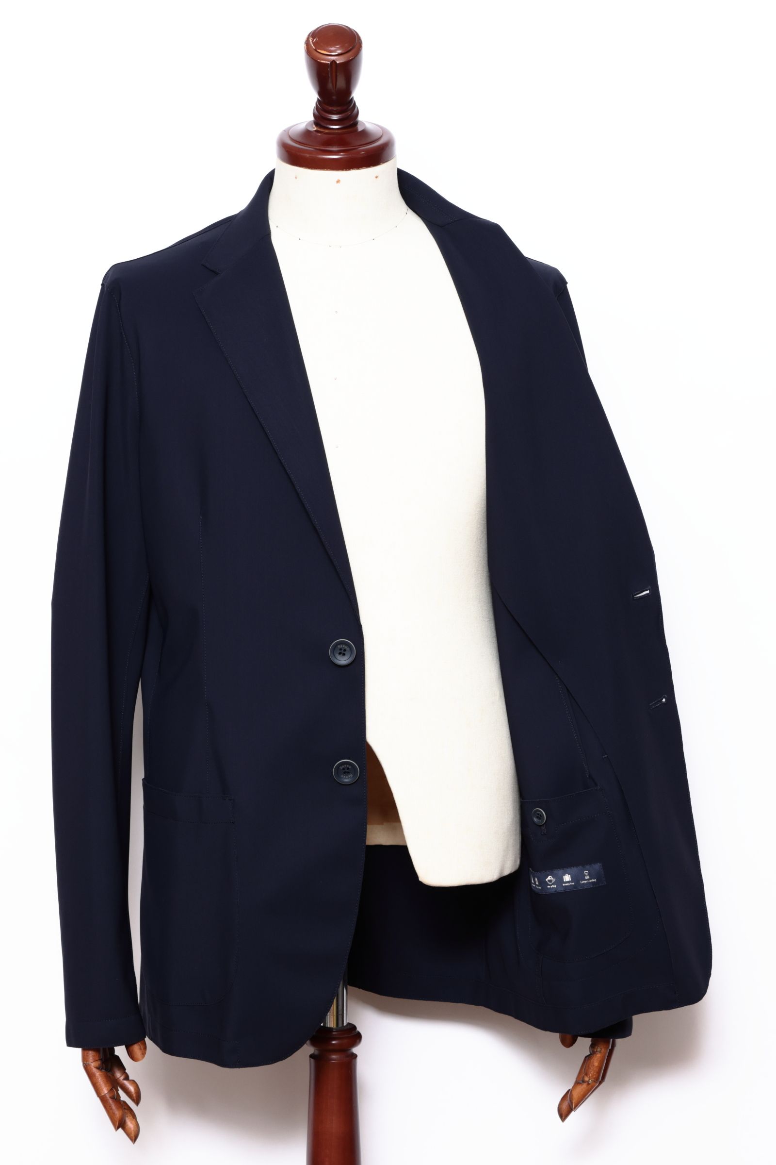 GA000157U テクノナイロンジャージ  2B ジャケット / ネイビー 9200