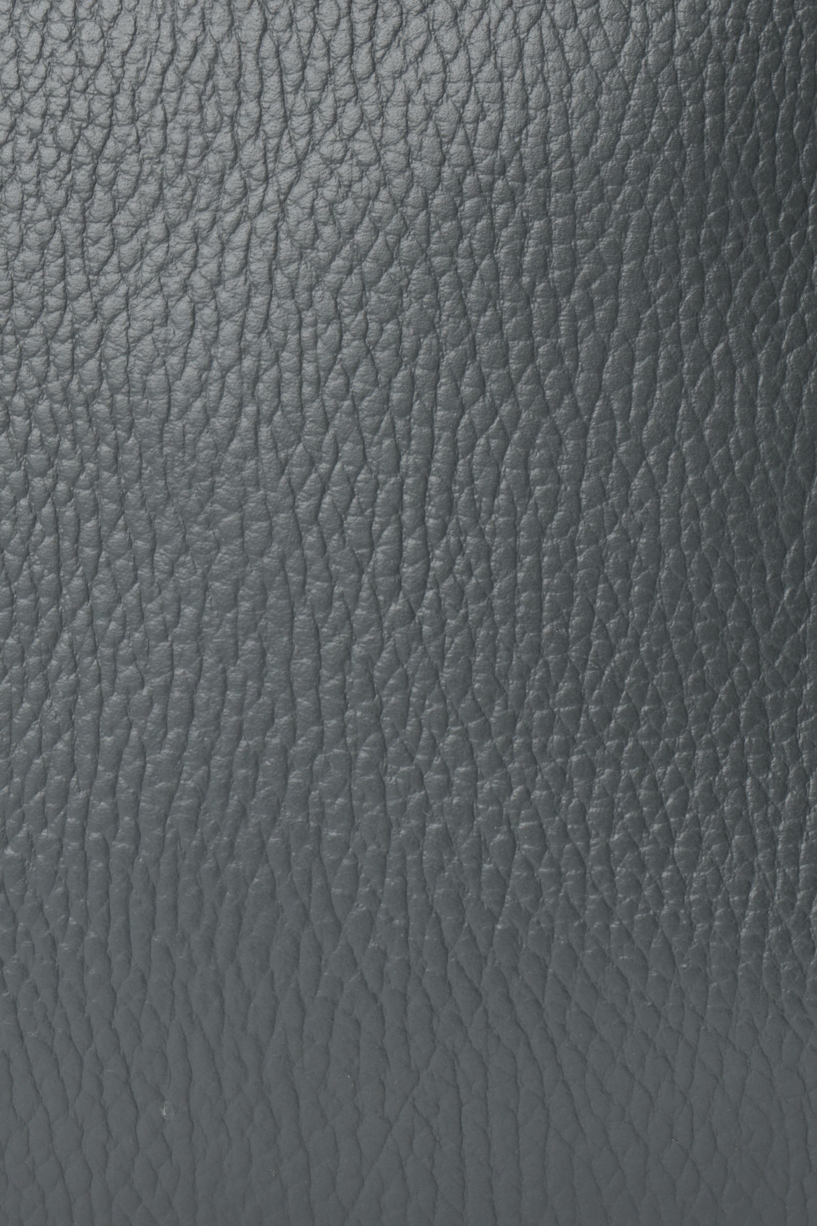 Cinque Terreシリーズ シュリンクレザー シンプルポーチ / グレー