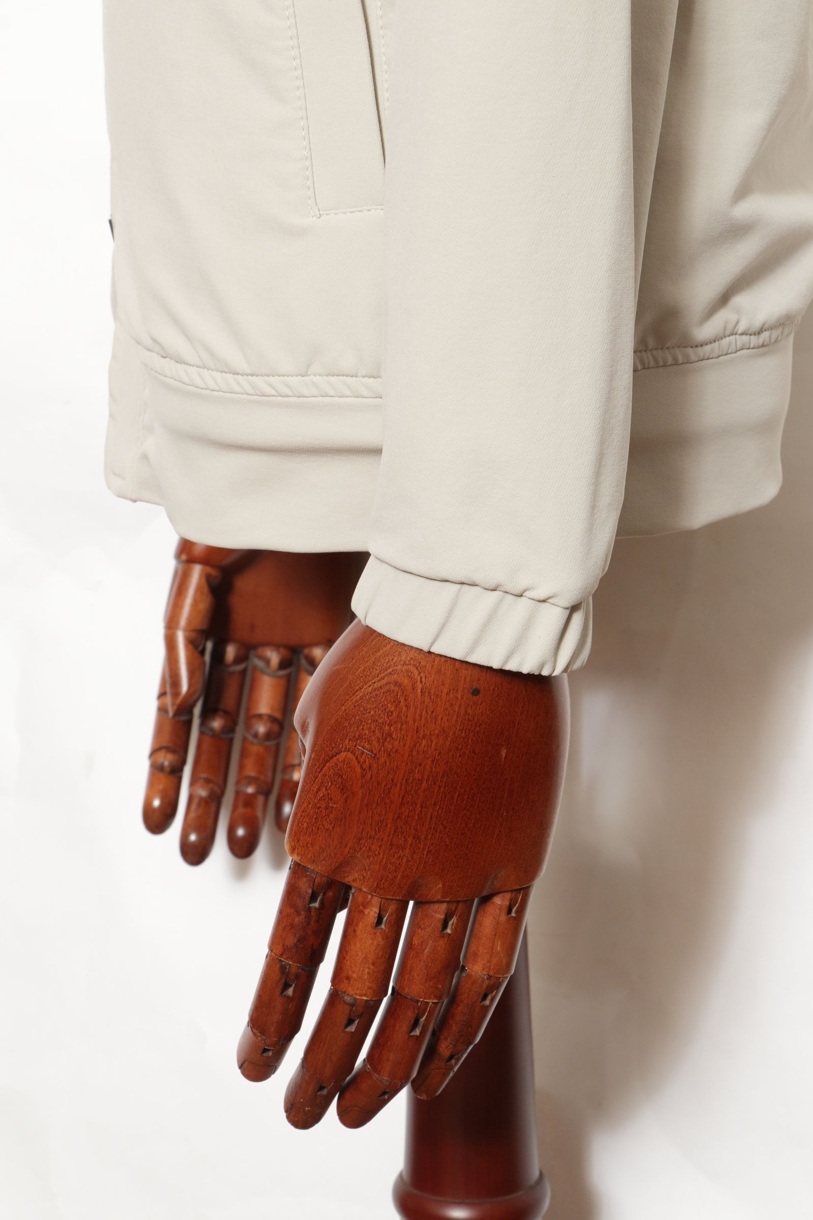 【セットアップあり】 TOGAGE TECHNO FLEECE ジップアップブルゾン PUCCINO V A5773 / ライトベージュ 04
