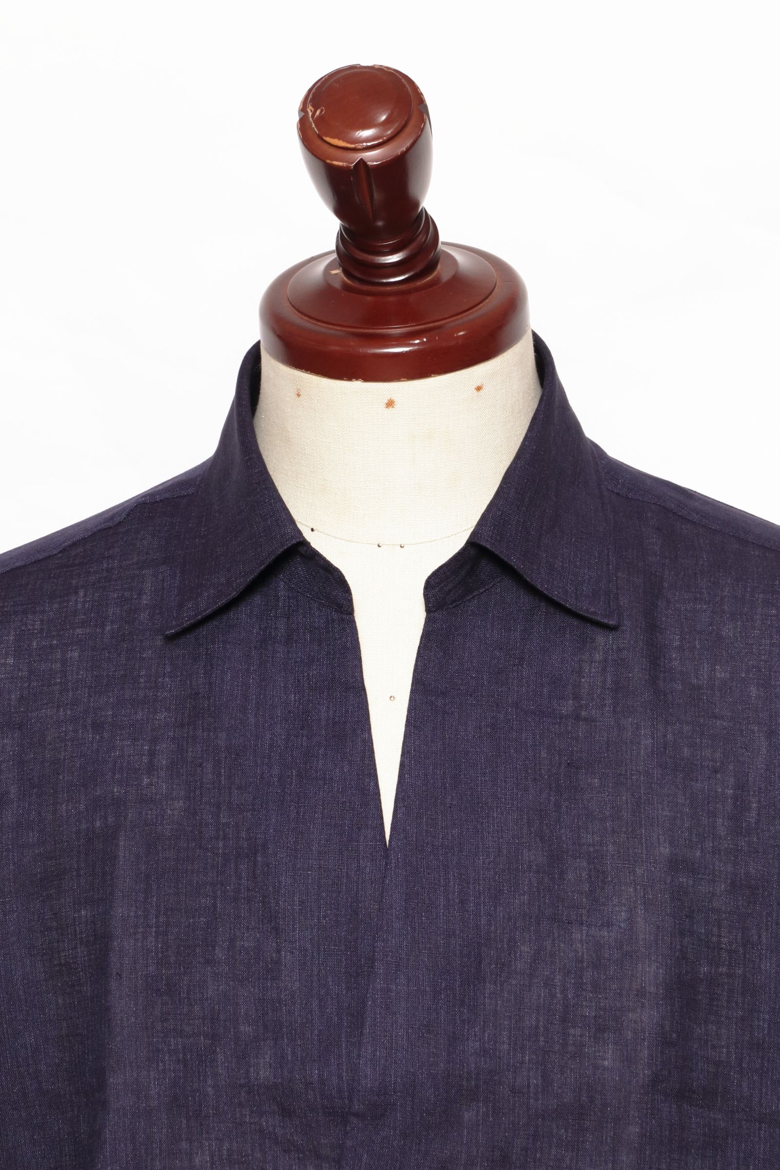 COLONY CLOTHING - ALBINI LINEN POOL SIDE SHIRT アルビニ社