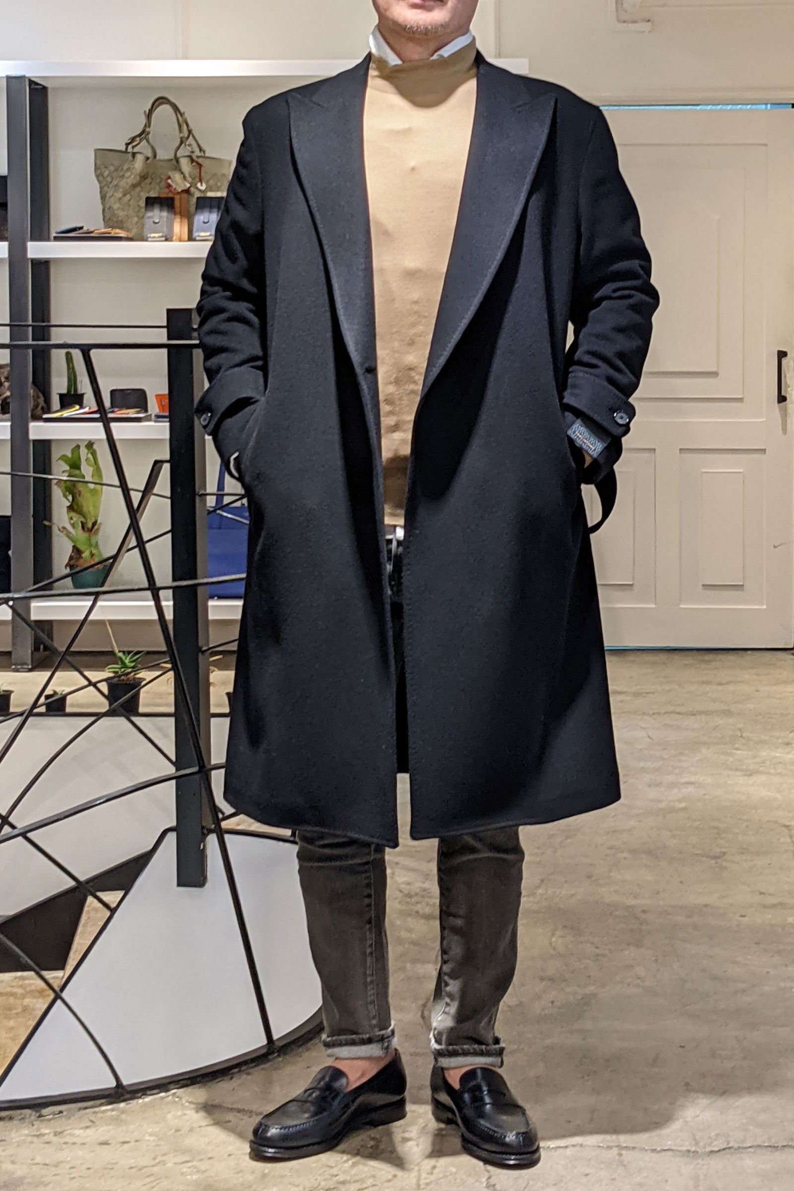 TAGLIATORE ネイビー　ラップコート TAGLIATORE ネイビーラップコート