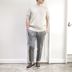 "ジャブスアルキヴィオ"サマージャージを使用したニュアンスカラーコーデ