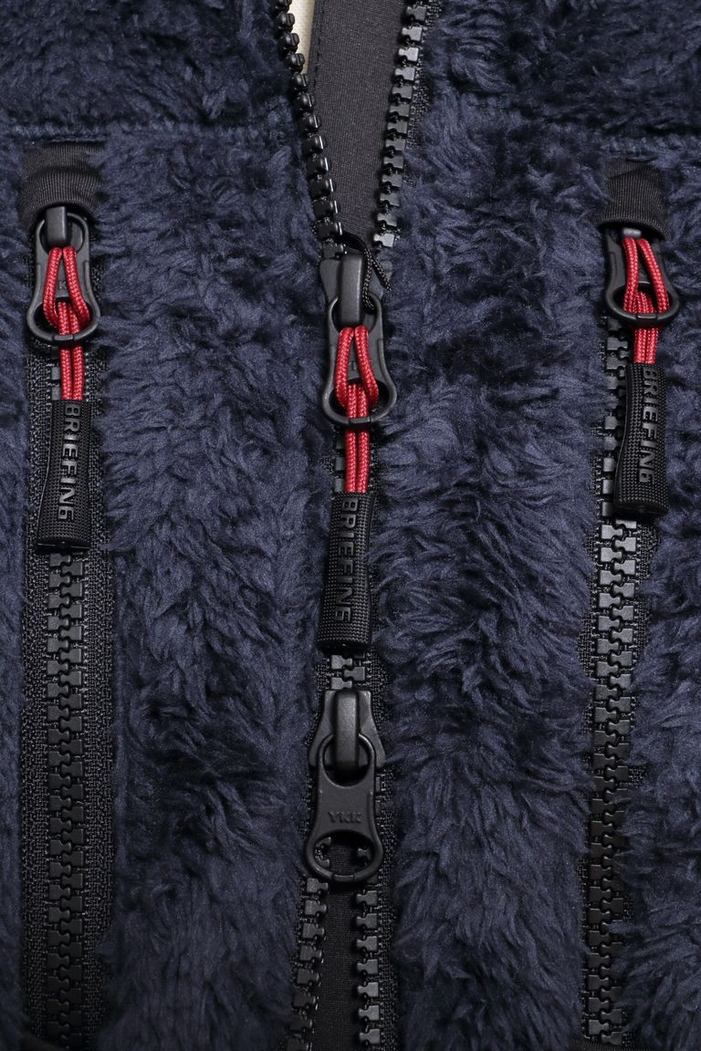 BRIEFING GOLF - FLEECE VEST フリース ジップアップ ベスト  