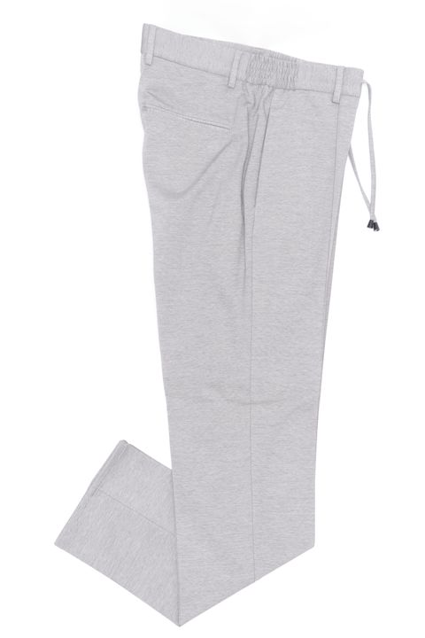 【サイズ52まで】MASACCIO マサッチョ A3573 ニューウオッシャブルジャージー イージースラックス / ライトグレー