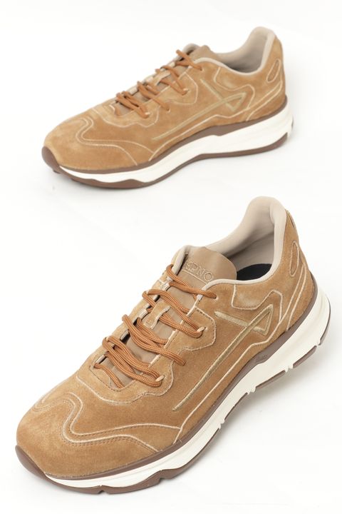 【FUNCTION WARDROBE】SH000050U マッジョーレ スウェード レザー トレイルランシューズ / ブラック 9300