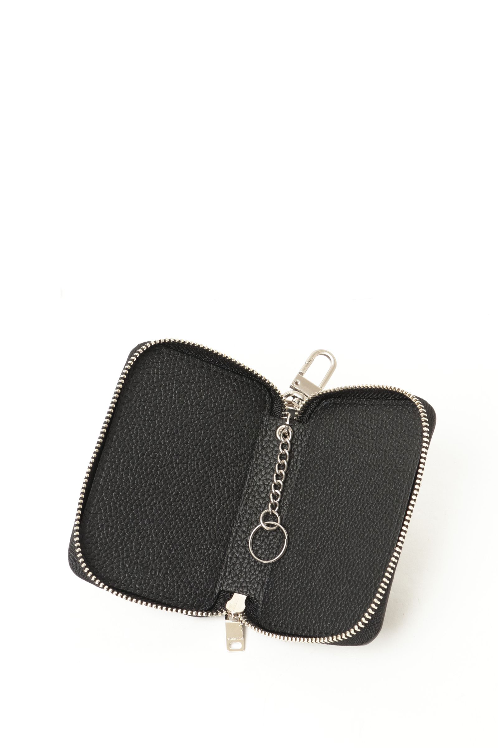 KEYC-TM トリヨン・モーリス カードホルダー付き スマートキーケース  / ブラック