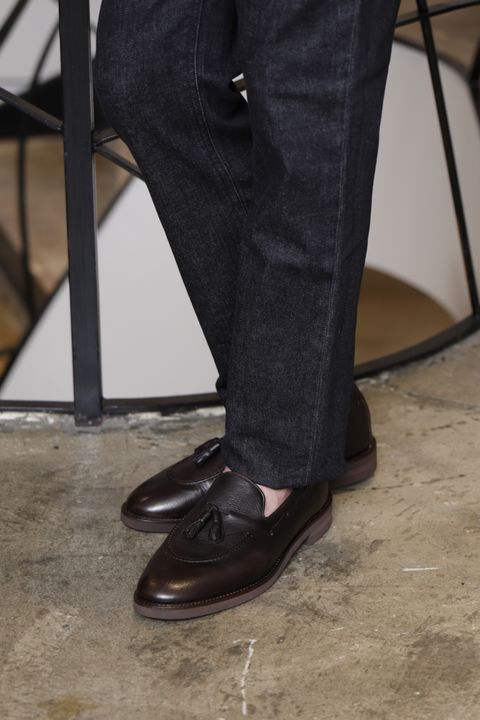 干場氏モデル FILIPPO DE LAURENTIISを使用した、スキッパーで魅せる大人のデニムジャケットスタイル