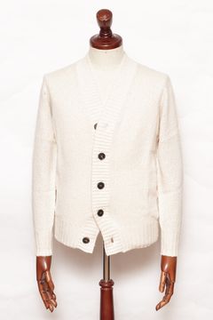 ” Drumohrショールカーディガン”を使用した春爽やかコーデ