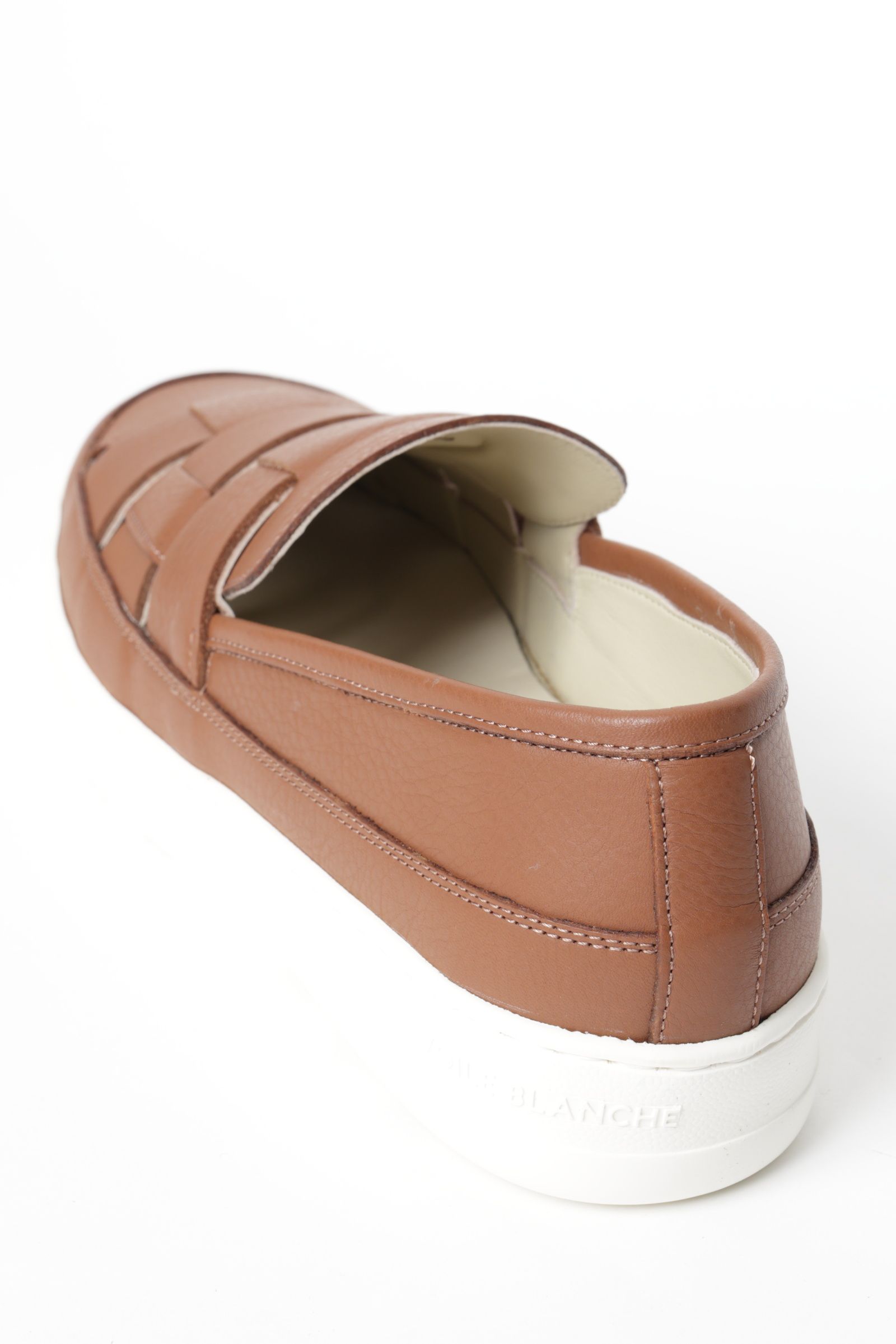 LAYTON SPIDY MOK イタリアンカーフレザー イントレ スリッポンスニーカー / ブラウン