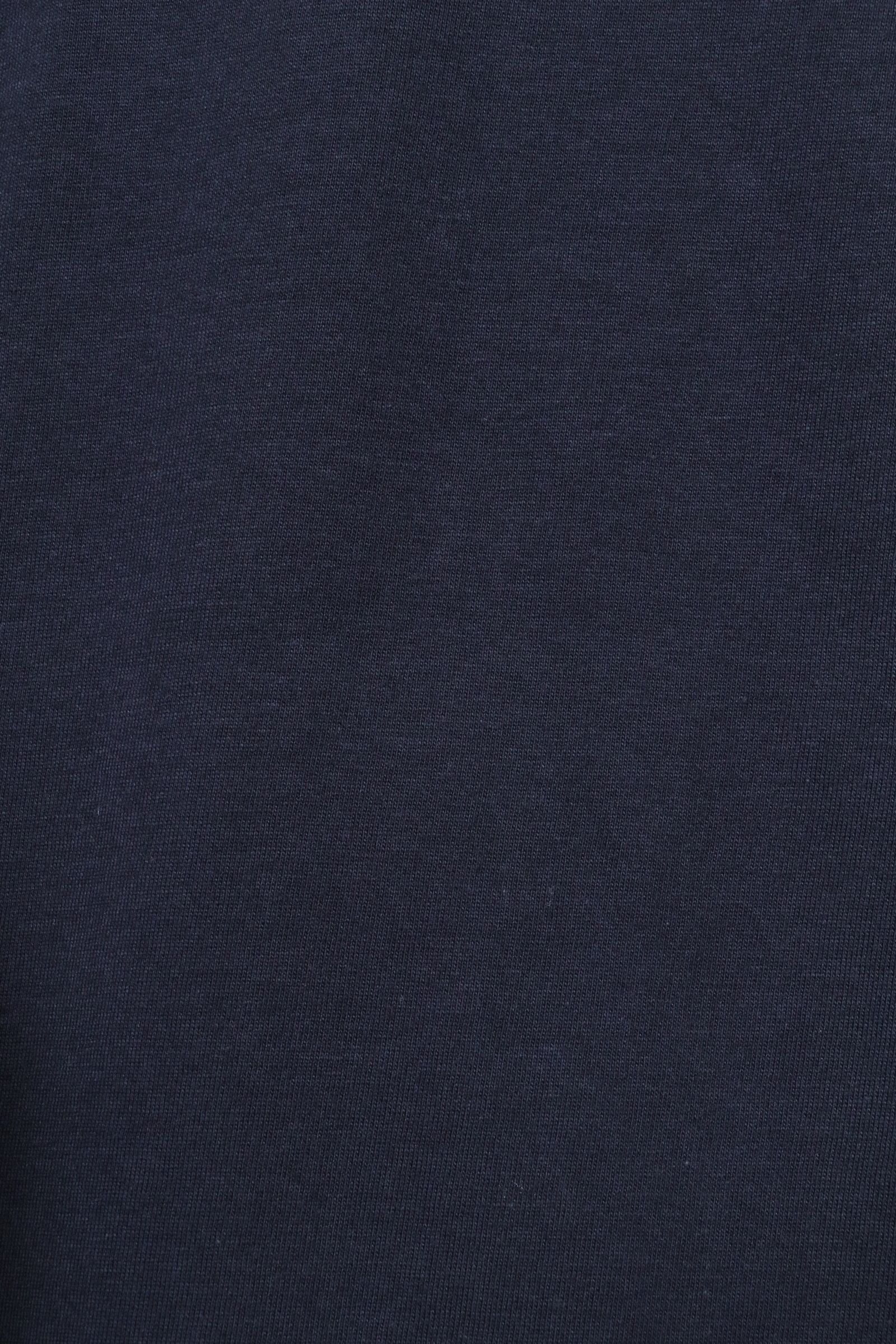 【サイズ50まで】NEBBIOLO LUNGO コットン クルーネック 長袖 カットソー / ネイビー 670