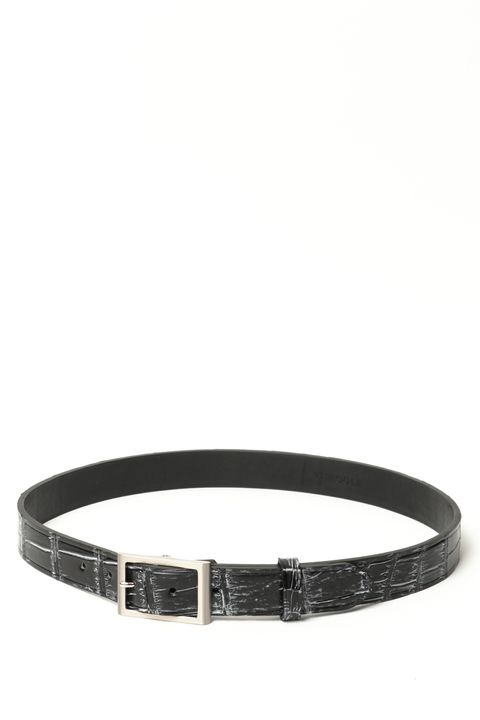 CK1 ブライドルクロコダイル ベルト 30mm / ブラック