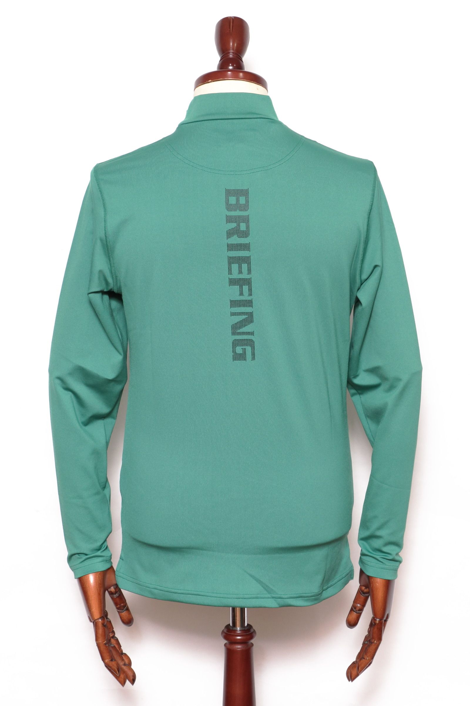 BRIEFING GOLF - MENS LS HIGH NECK ストレッチ ジャージ ハイネック