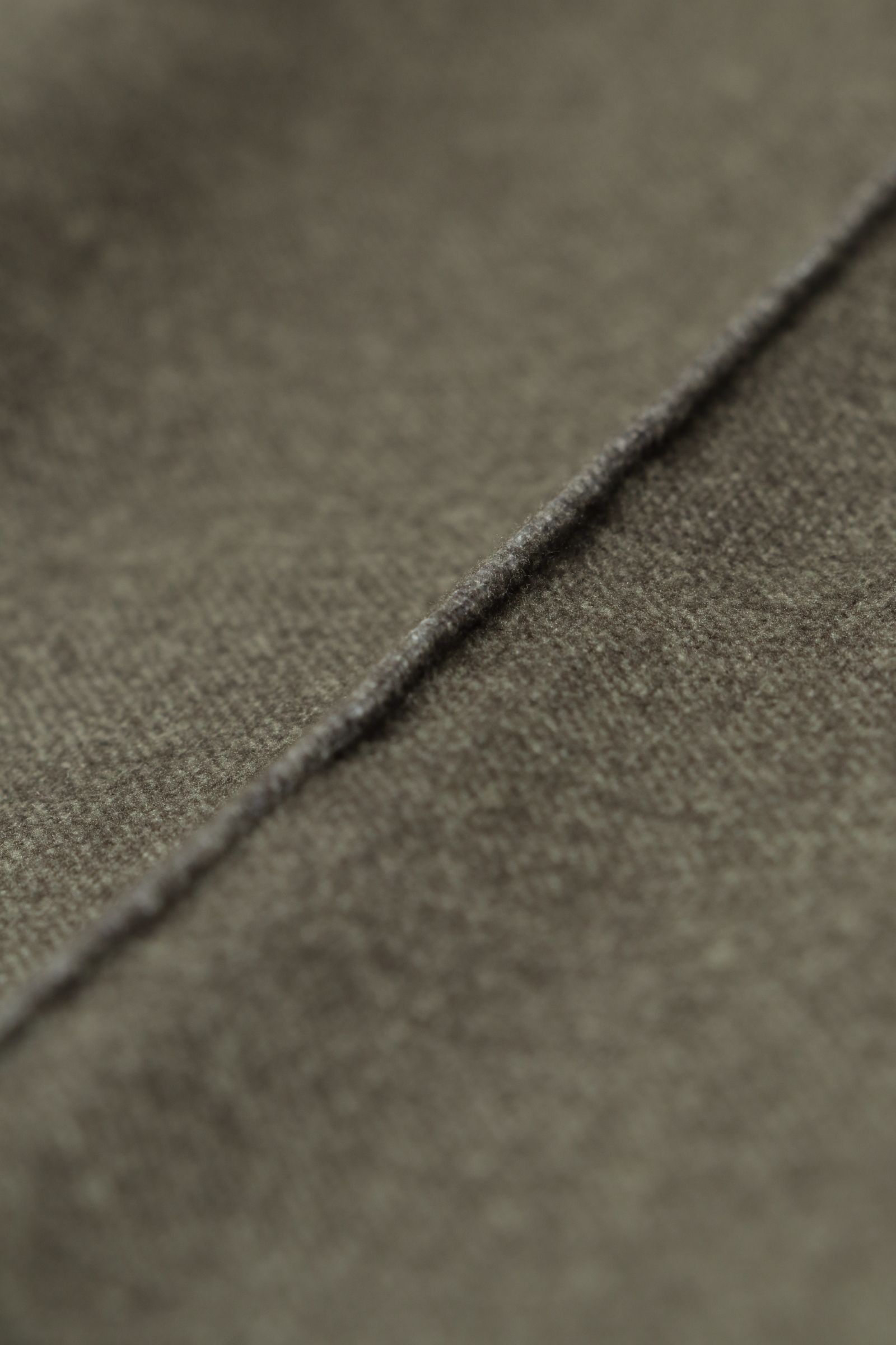 【セットアップあり】"THE FIRST CLASS" CERVINO ウォームジャージ 1プリーツ テーパード イージースラックス / KKI カーキ