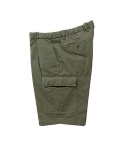 【干場さん別注】 NEWPORT ガーメントダイコットン カーゴショーツ  / カーキ