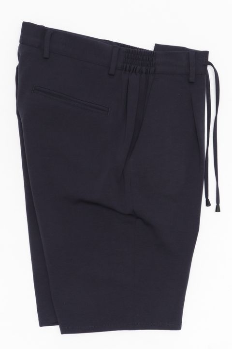 MAGNIFICO A3573 ニューウオッシャブルジャージー  イージーショートパンツ / ネイビー