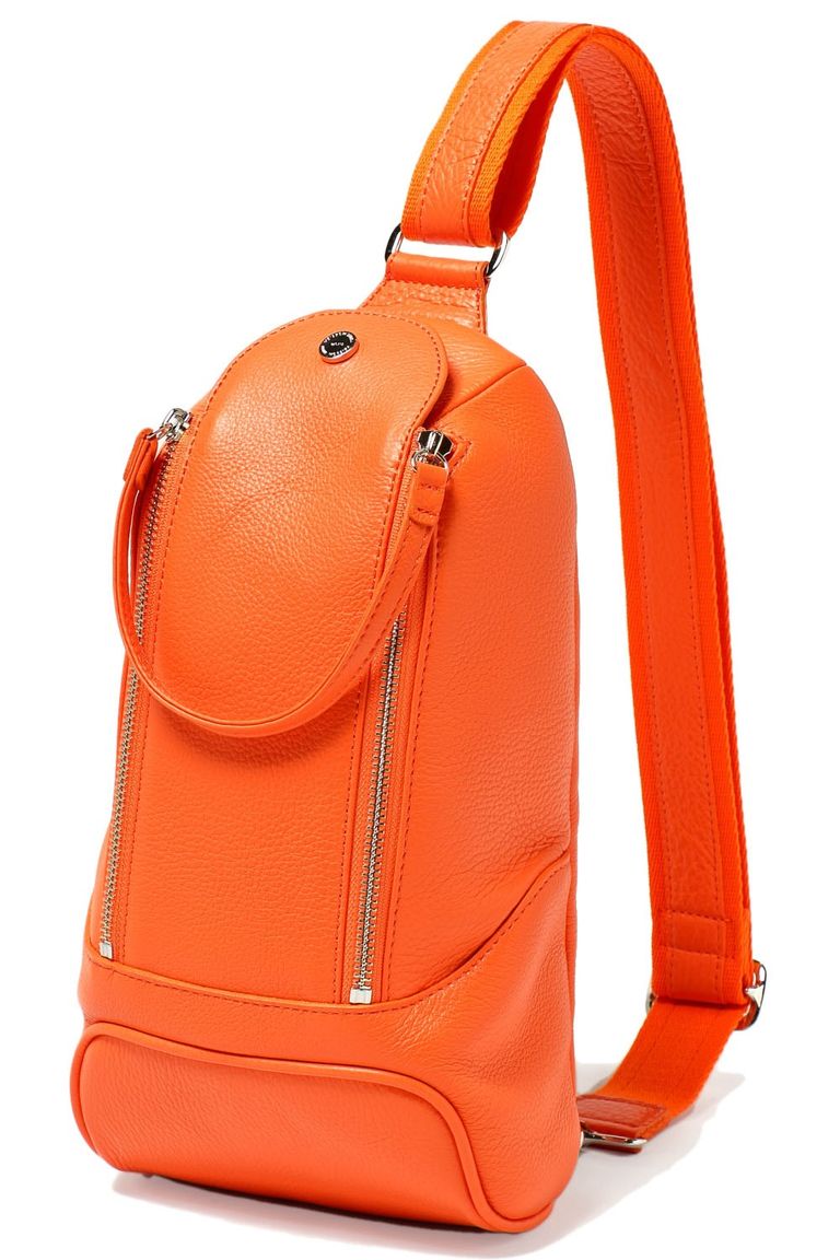 PELLE MORBIDA ペッレモルビダ ボディバッグ 嬉しかっ オレンジ