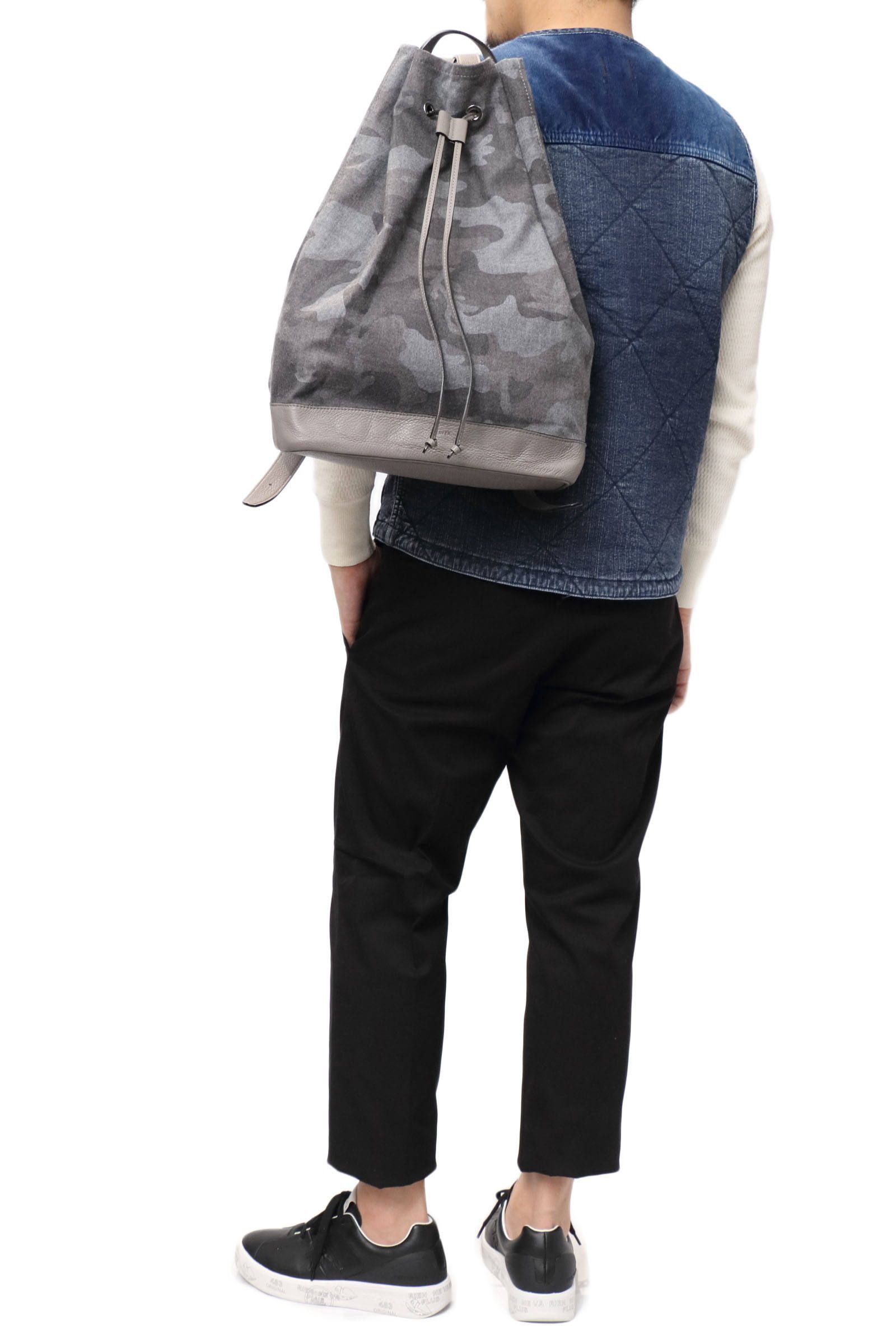 ショルダー感覚で持つTraverの上品ナップザック | BEKKU HOMME