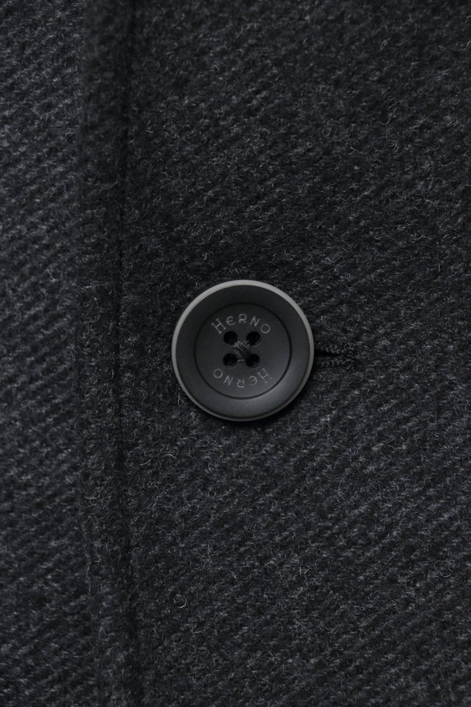 HERNO - CA0045U インナーダウン ウールメルトン チェスター