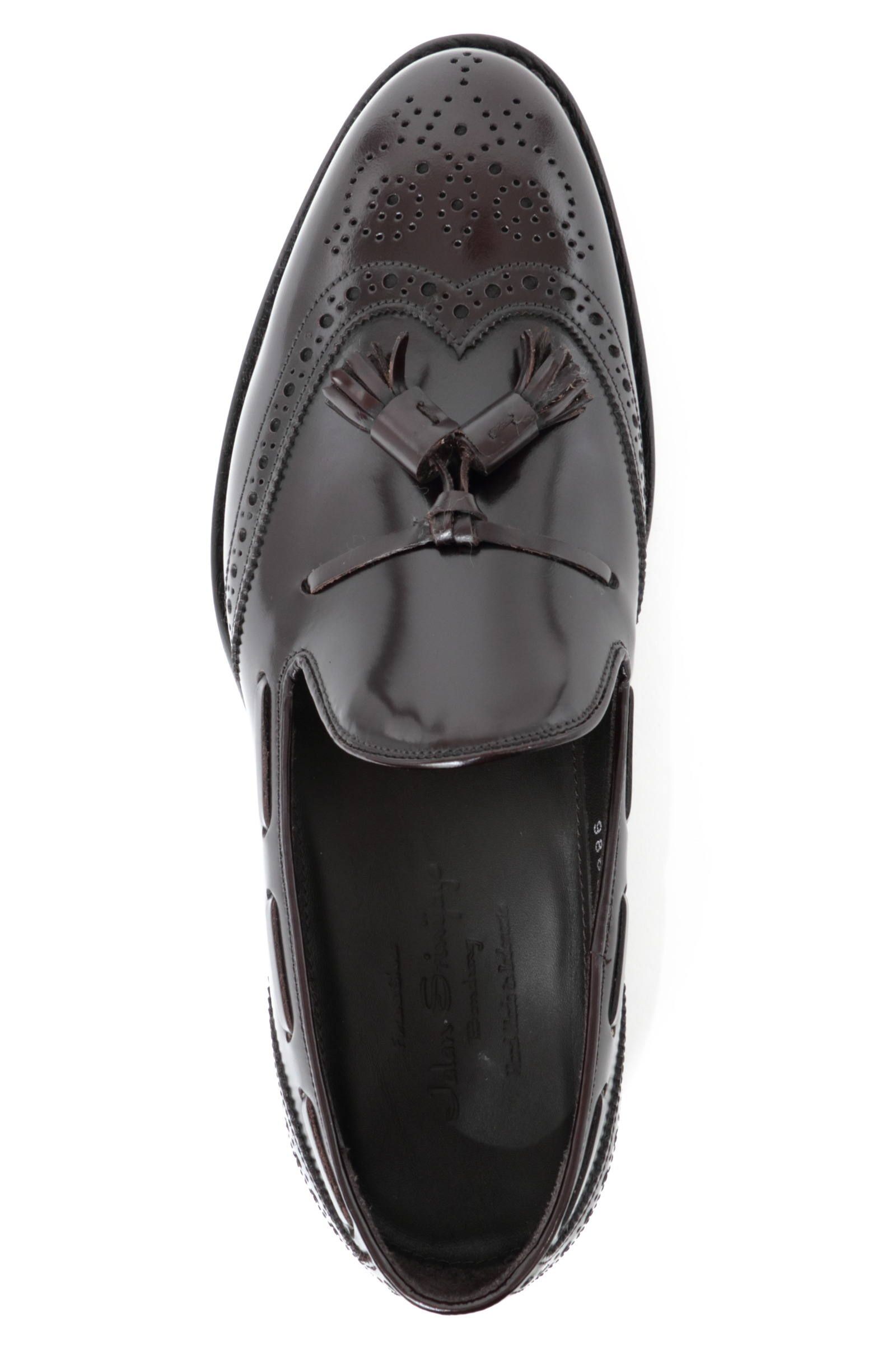 UK6.5 / 25cm JalanSriwijaya ウイングチップ 革靴 黒