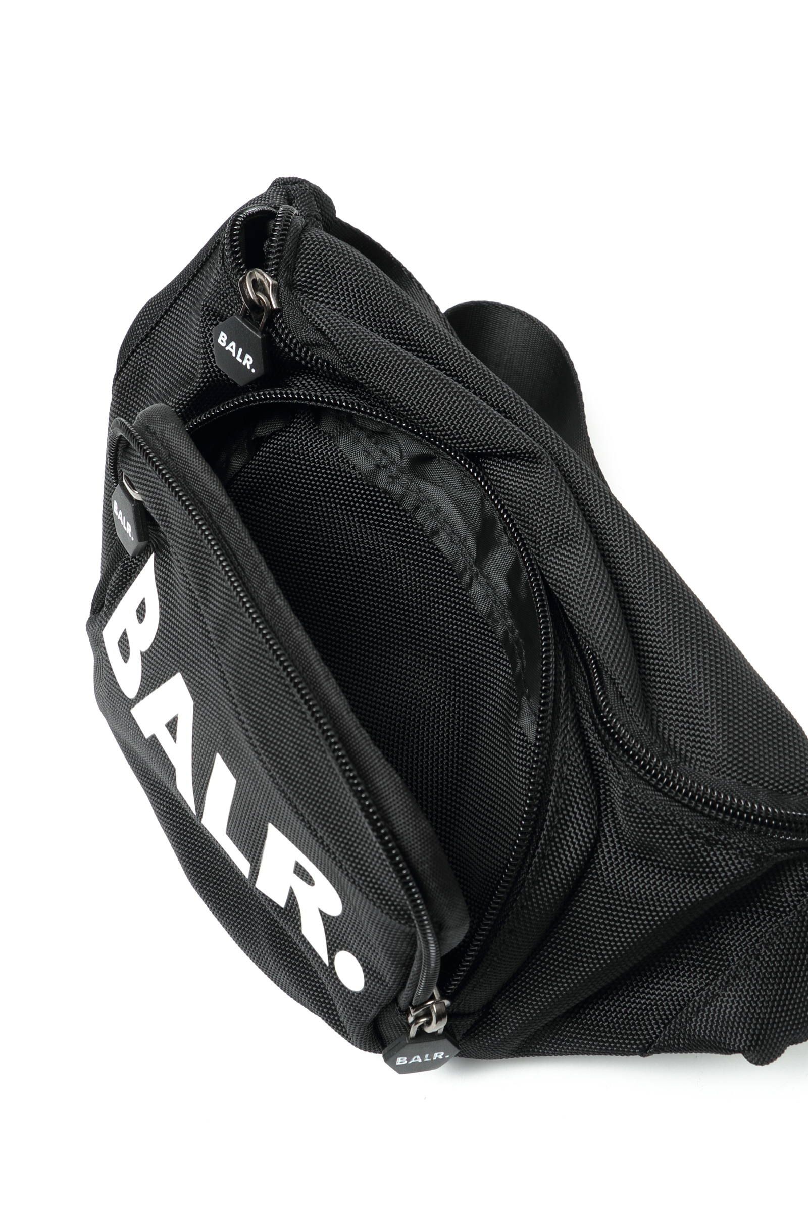 BALR. - 《正規販売店》 U-SERIES WAIST PACK ナイロン ウエストバッグ (ボディバッグ) / ブラック | BEKKU  HOMME