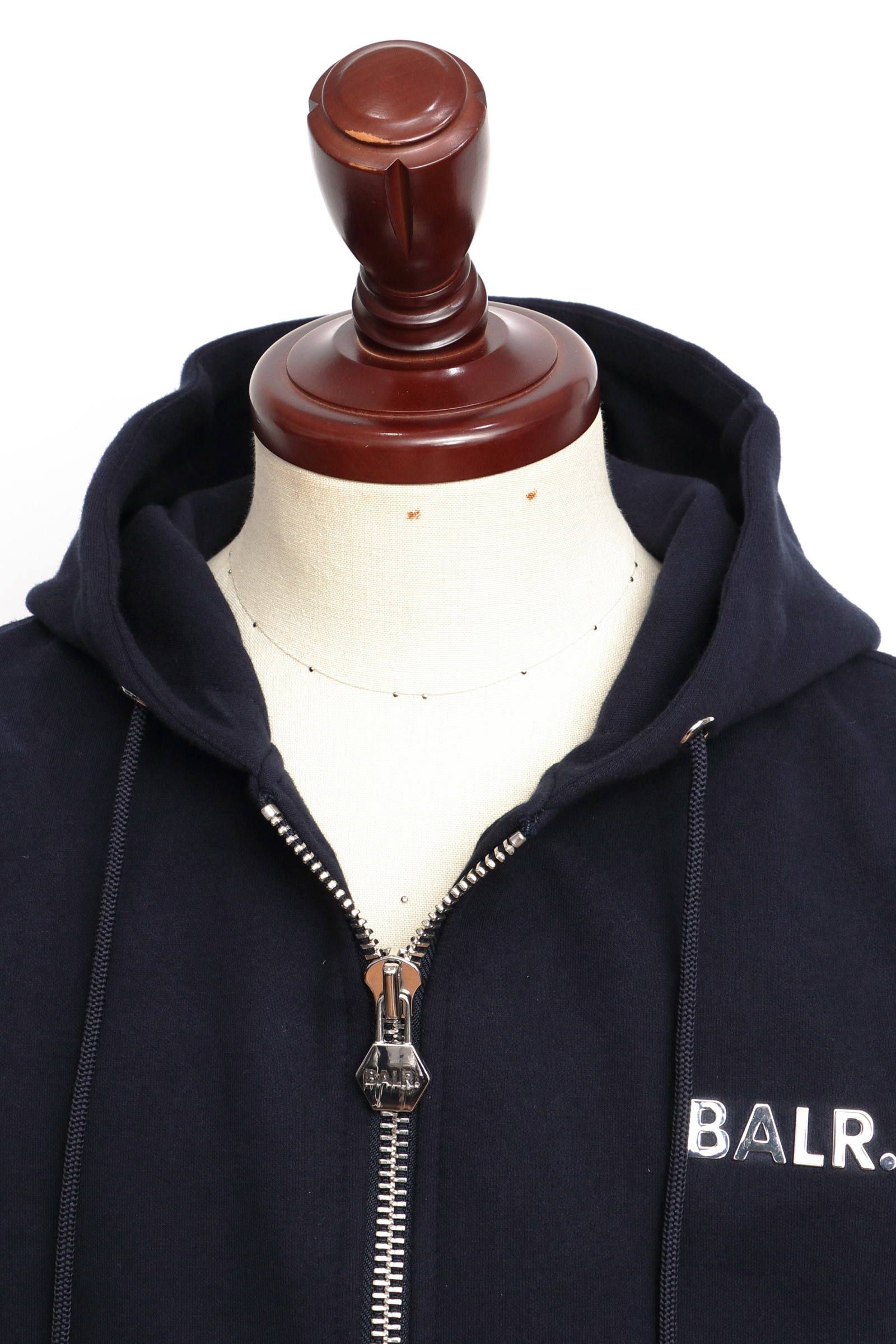 BALR. - 《正規販売店》 Q-SERIES ZIPPED HOODIE プレートロゴ