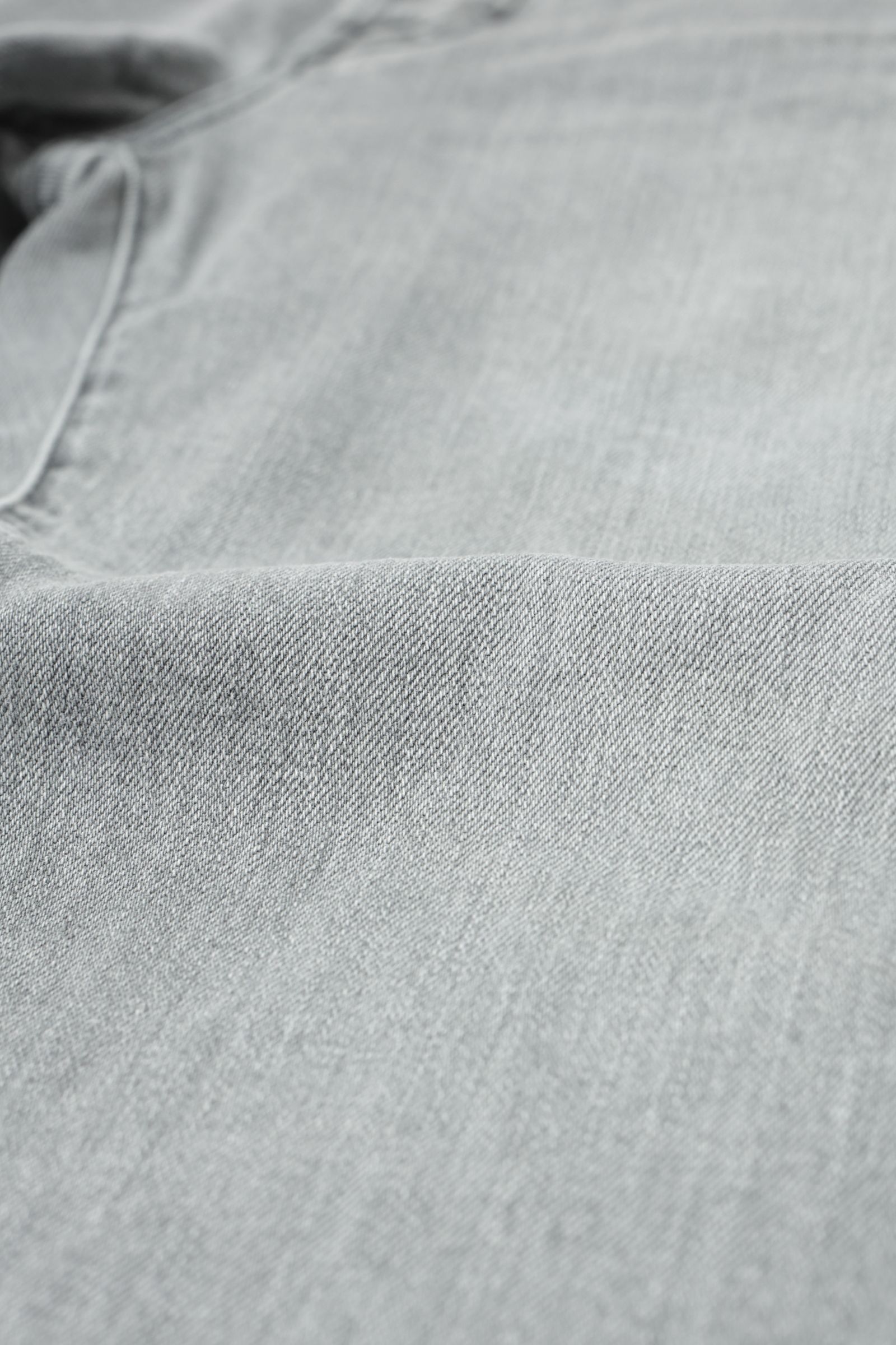 Rhythm+ リズムプラス ストレッチ スリム テーパード アンクル デニムパンツ / Kita Vintage Lt.Grey ライトグレー
