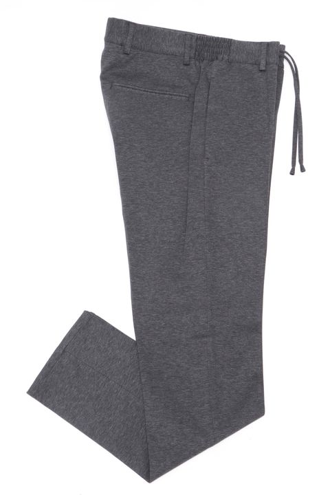 【サイズ52まで】MASACCIO マサッチョ A3573 ニューウオッシャブルジャージー イージースラックス / チャコールグレー 49