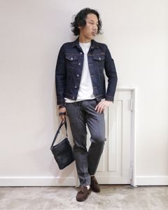 ジャブスアルキヴィオ MASACCIO マサッチョ ニューウオッシャブルジャージーを使用したカジュアルスラックススタイル