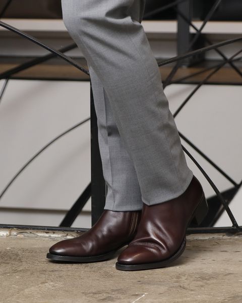 WH ダブルエイチ 当店別注ブーツを使用した、素材の良さが際立つ、大人のスマートワントーン