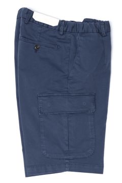 【干場さん別注】 NEWPORT ガーメントダイコットン カーゴショーツ  / ネイビー