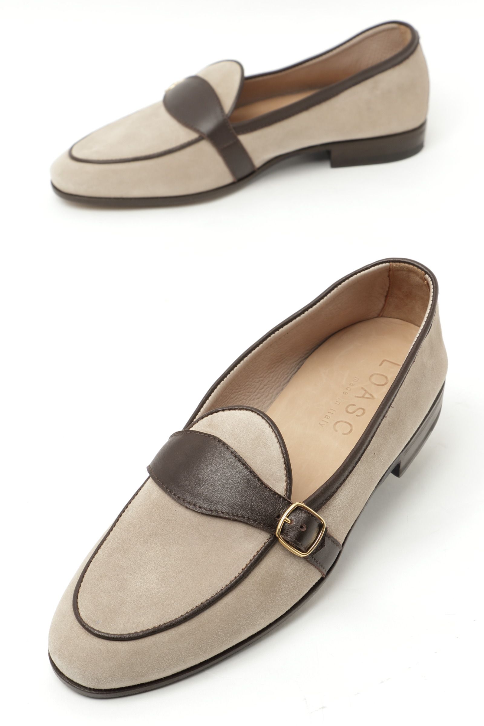 LOASC ロスク Bit Loafers High(Brown Suede)