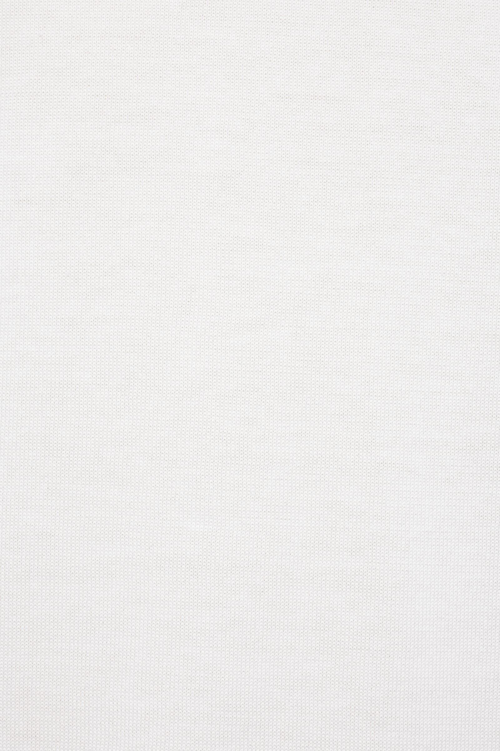 BZ1ML クレープコットン MA-1型 ジップアップニット / アイボリー 0020