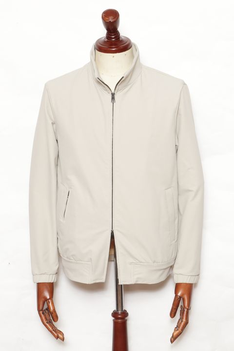 【セットアップあり】 TOGAGE TECHNO FLEECE ジップアップブルゾン PUCCINO V A5773 / ライトベージュ 04