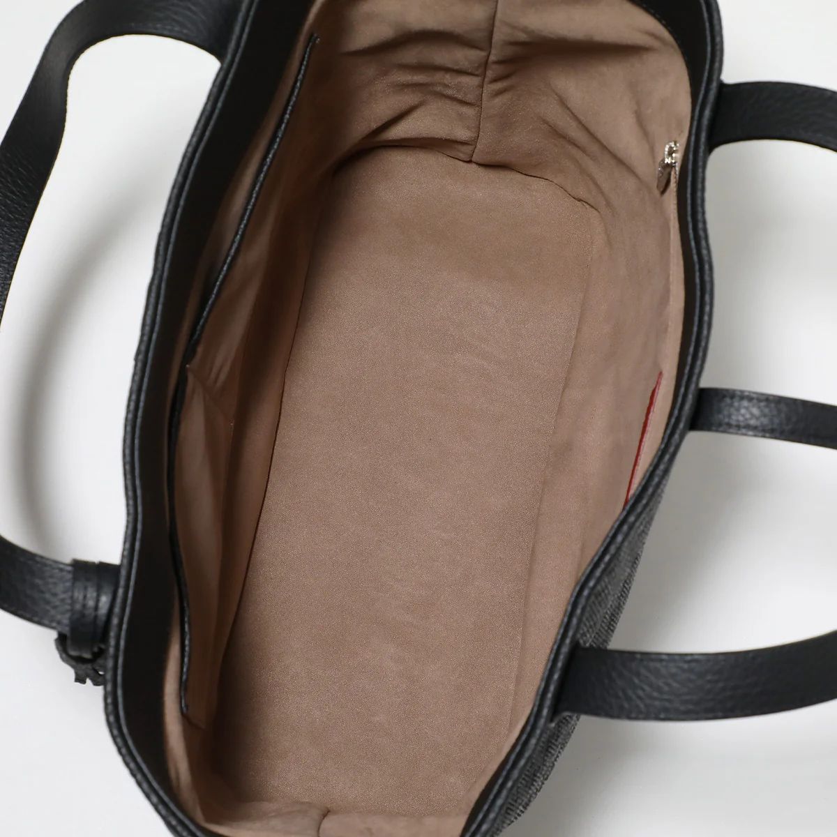 KAUS2 FABRIC カウス2 ファブリック 千鳥格子柄 メッシュファブリック トートバッグ / ブラック