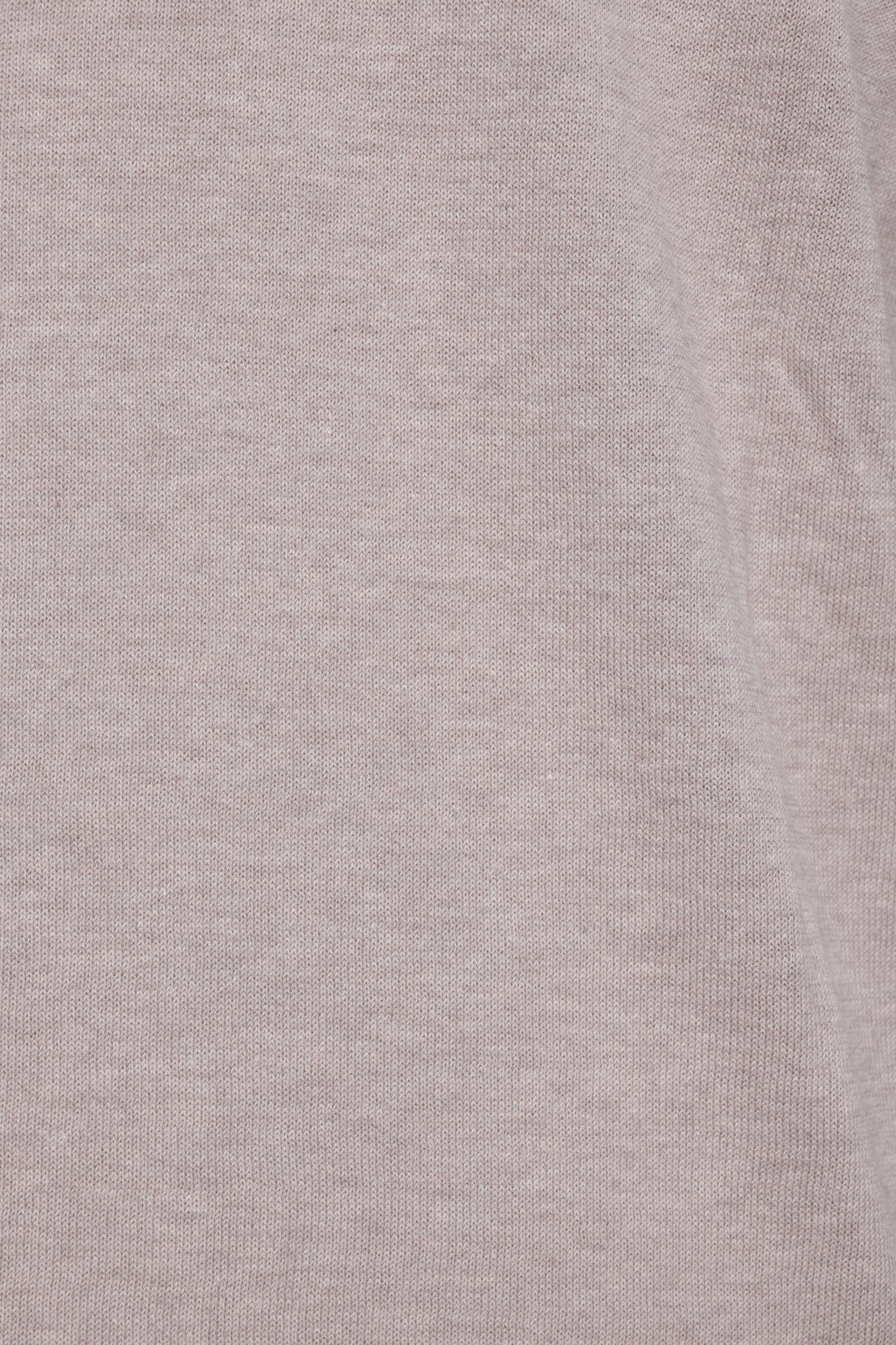 フレッシュコットン 12G ボタンレス カーディガン  / トープ 101