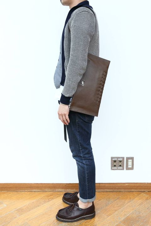 17シリーズ インサートクロス レザー 2WAY クラッチバッグ
