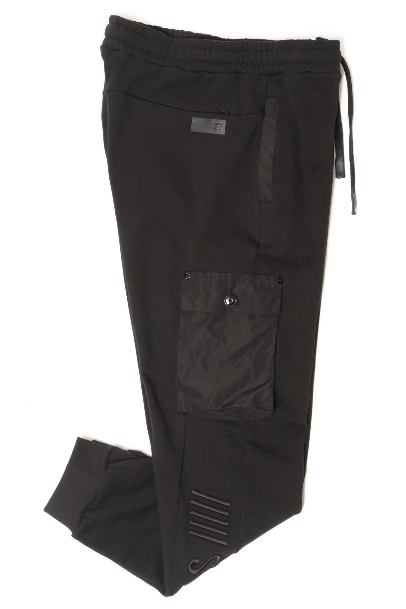 【セットアップあり】UMAREX PANTS   スウェット カーゴ ジョガーパンツ / ブラック