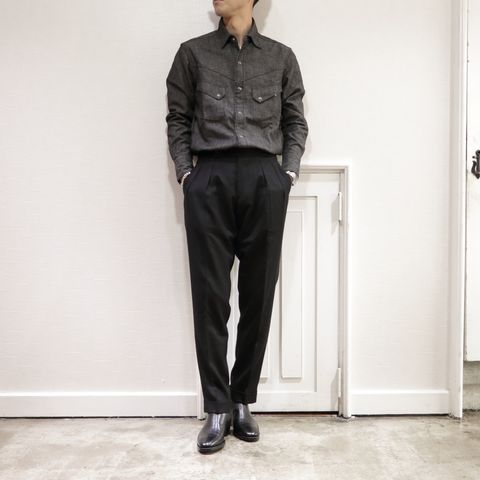 "FILIPPO DE LAURENTIIS"を使用したドレカジニットコーデ