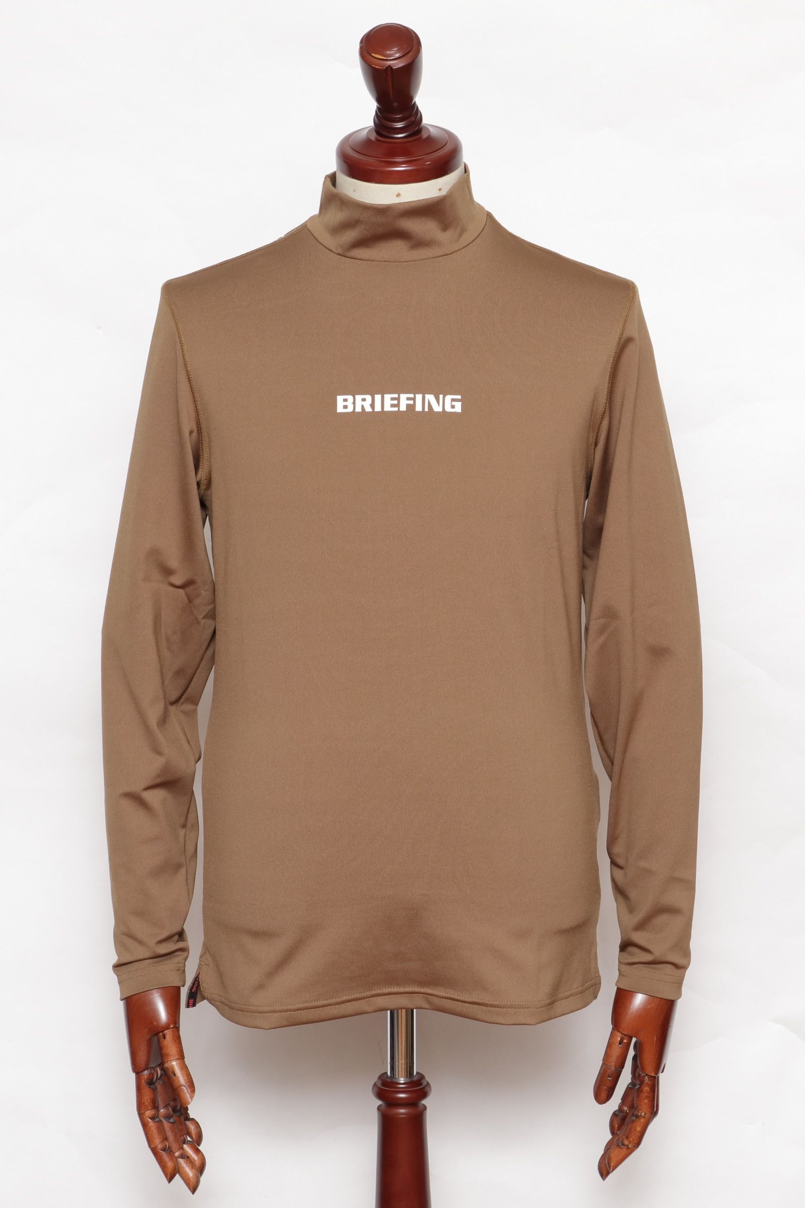 BRIEFING GOLF - MENS LS HIGH NECK ストレッチ ジャージ ハイネック