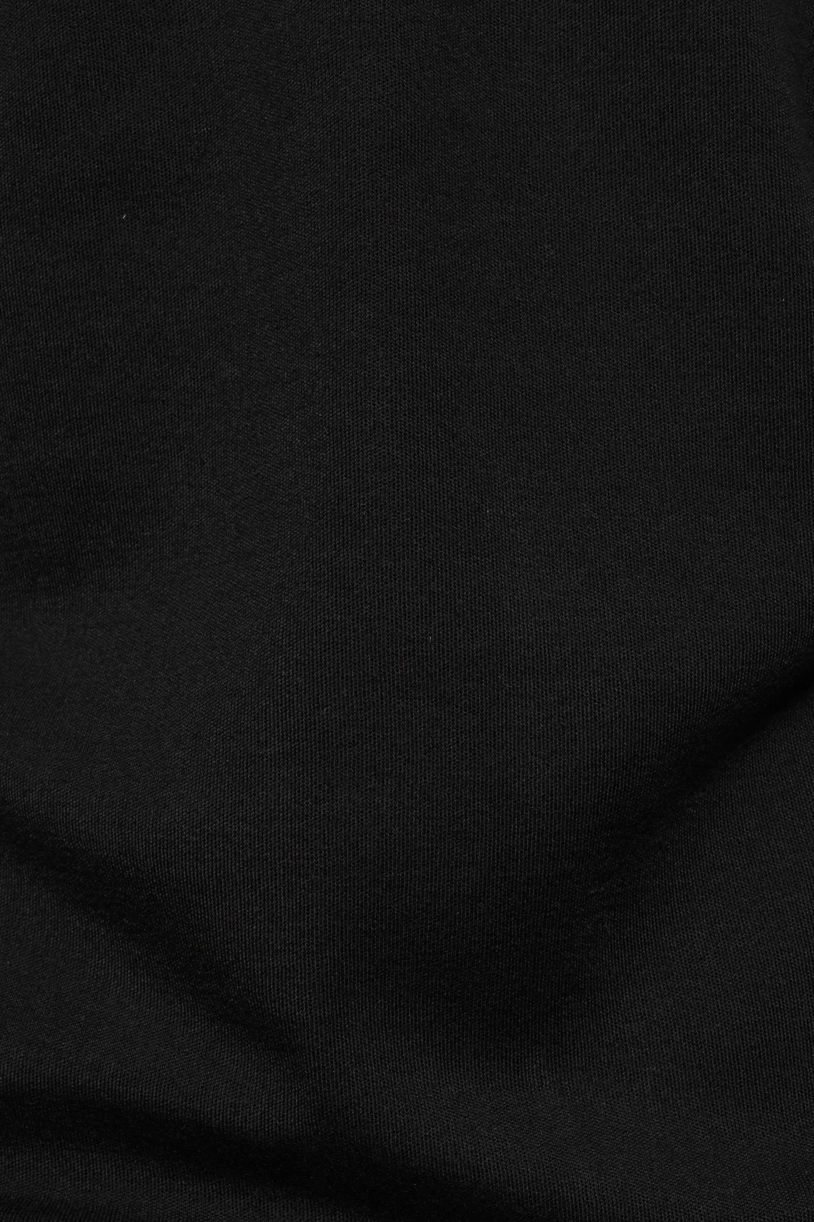 lussoシリーズ #0721 18G カシミヤシルク モックネック ロングスリーブ ニット / BLACK ブラック