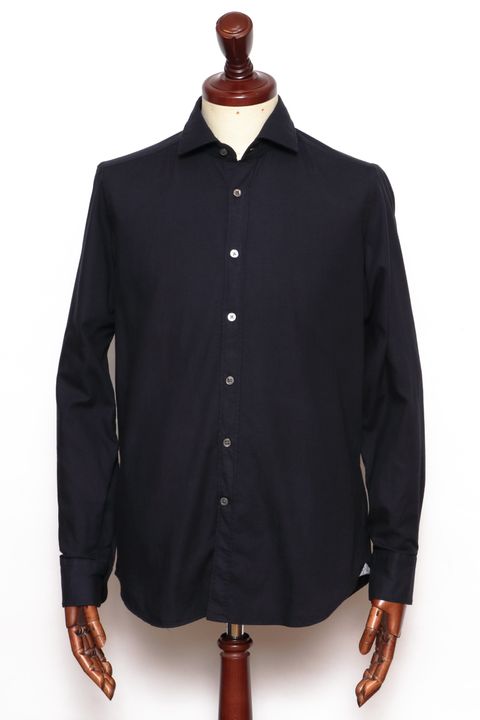 定価2.5万！Baguttaバグッタ ポロシャツ みたい L ブラック 袖リブ メンズ 