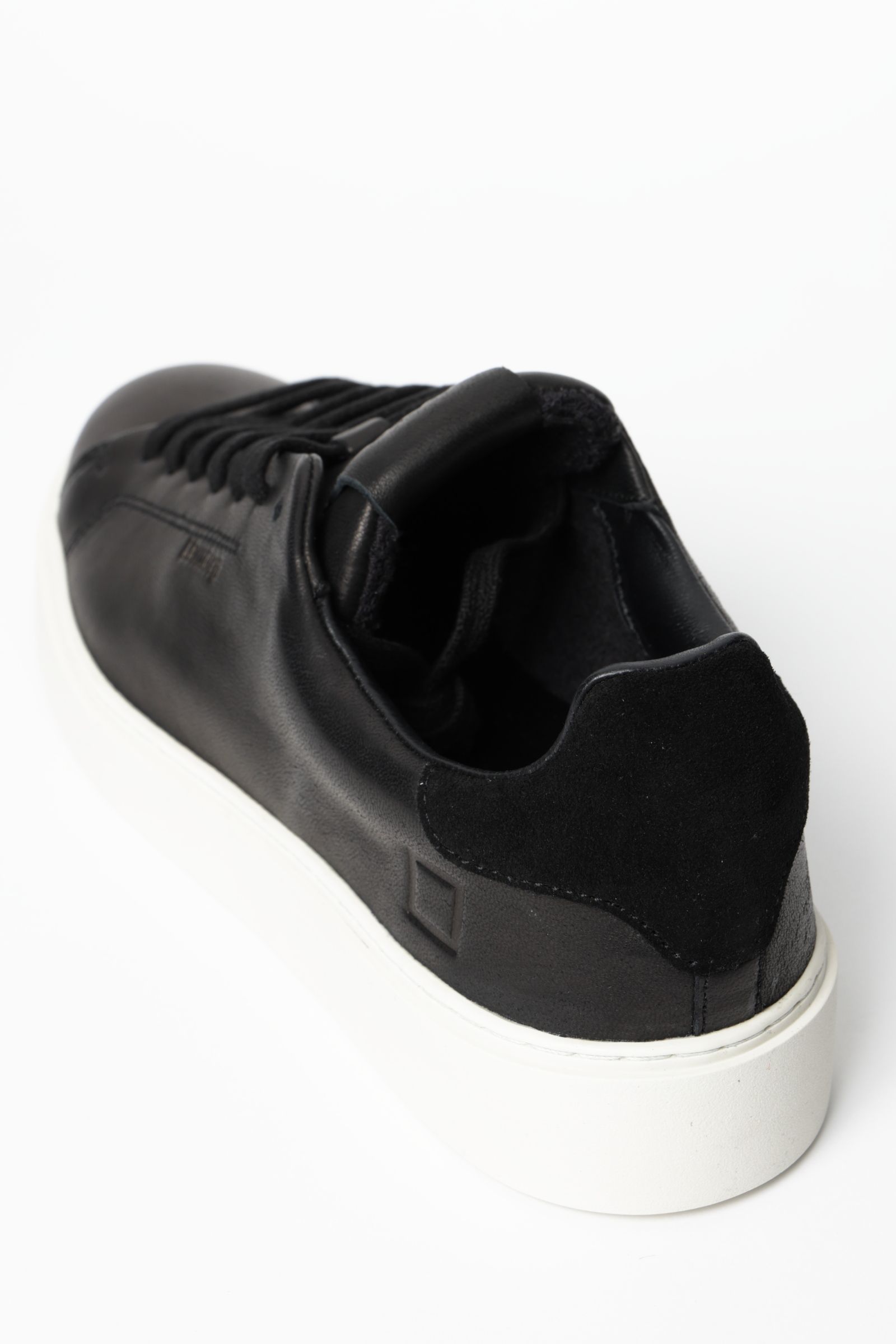 LEVANTE コートタイプ スムースレザー × スエード スニーカー / ブラック