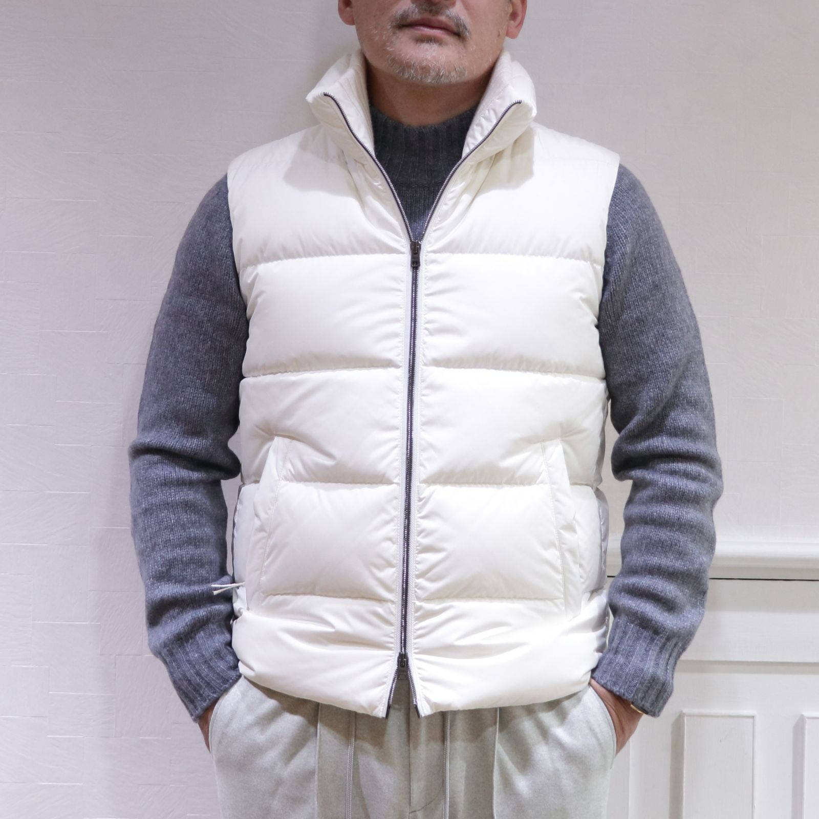 AOURE ウォームジャージセットアップを使用したジャッカ エ ジレ スタイル