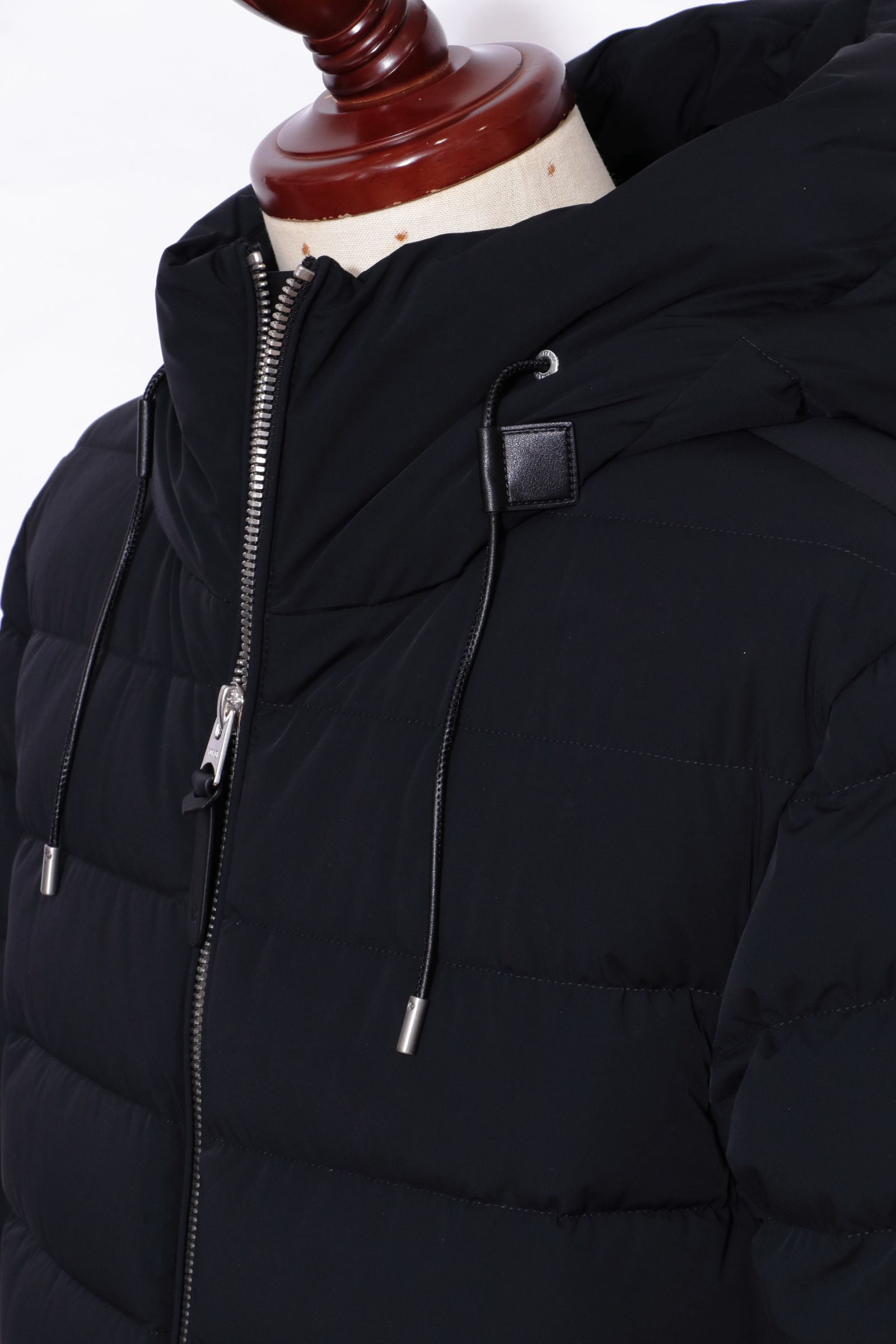 JACK-Z  ストレッチ ナイロンシェル ダウンジャケット / ブラック